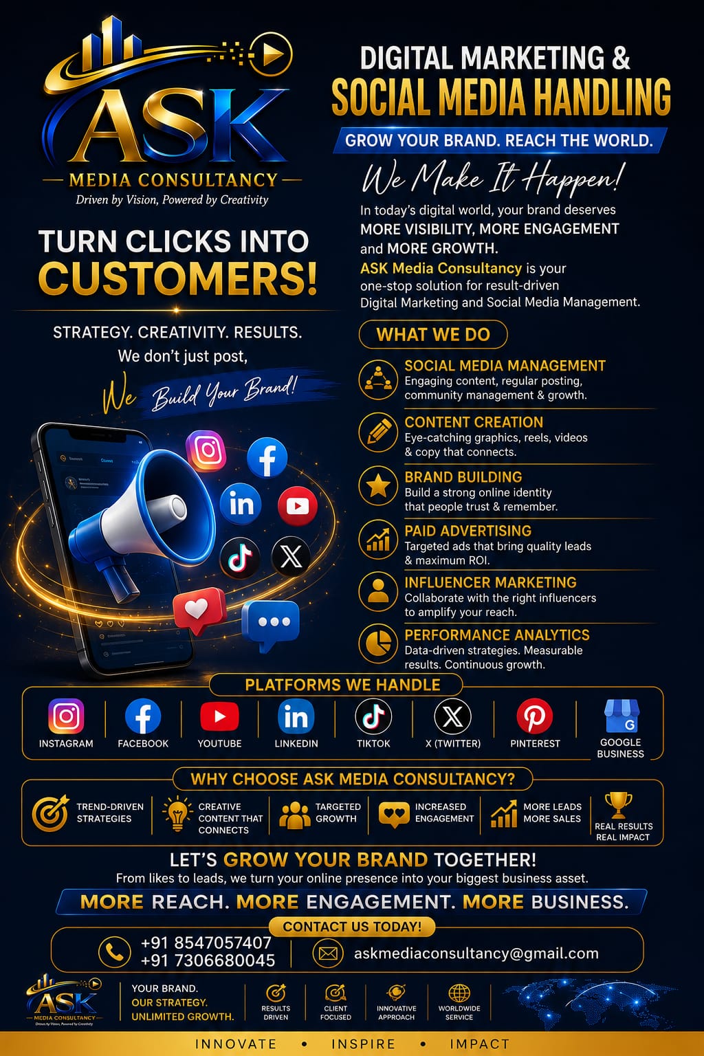ASK event creative